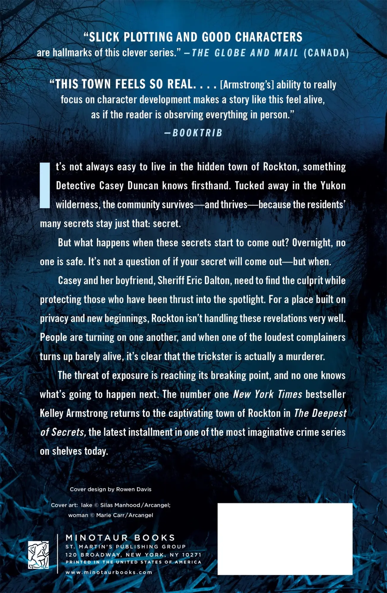 Rückseite: 9781250860675 | Deepest of Secrets | Kelley Armstrong | Taschenbuch | Minotaur | 2022