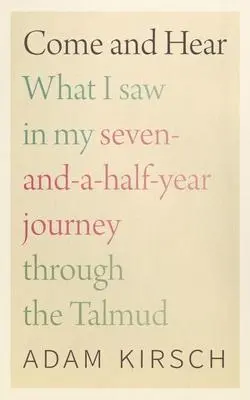 Cover: 9781684580675 | Come and Hear: What I Saw in My Seven-And-A-Half-Year Journey...
