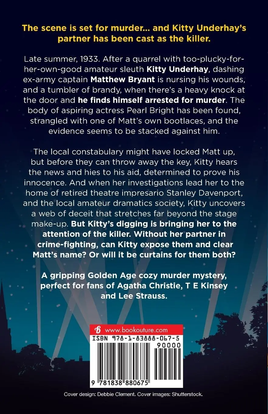 Rückseite: 9781838880675 | Murder at the Playhouse | An unputdownable historical cozy mystery