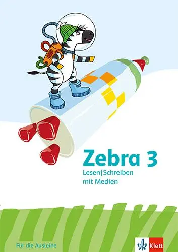 Cover: 9783122710675 | Zebra 3. Arbeitsheft Lesen/Schreiben mit Medien (Ausleihmaterial)...
