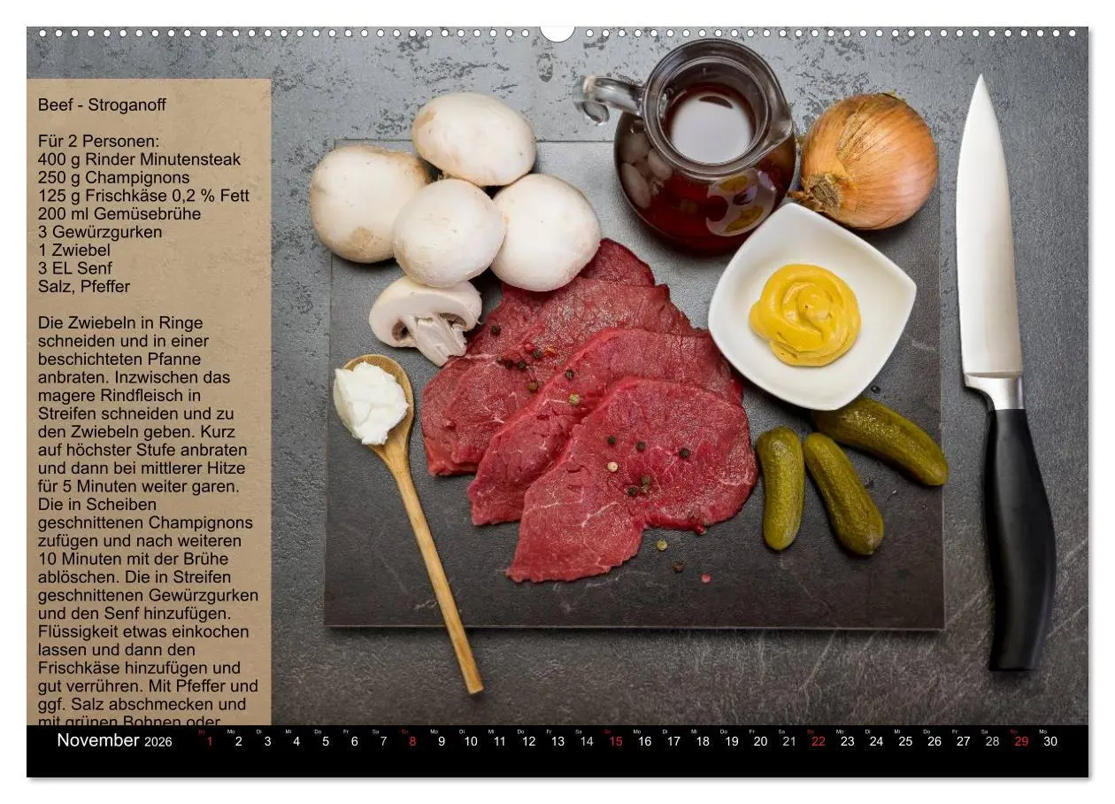 Bild: 9783516210675 | Low Carb - Leichte Rezepte für jeden Tag (Wandkalender 2026 DIN A2...