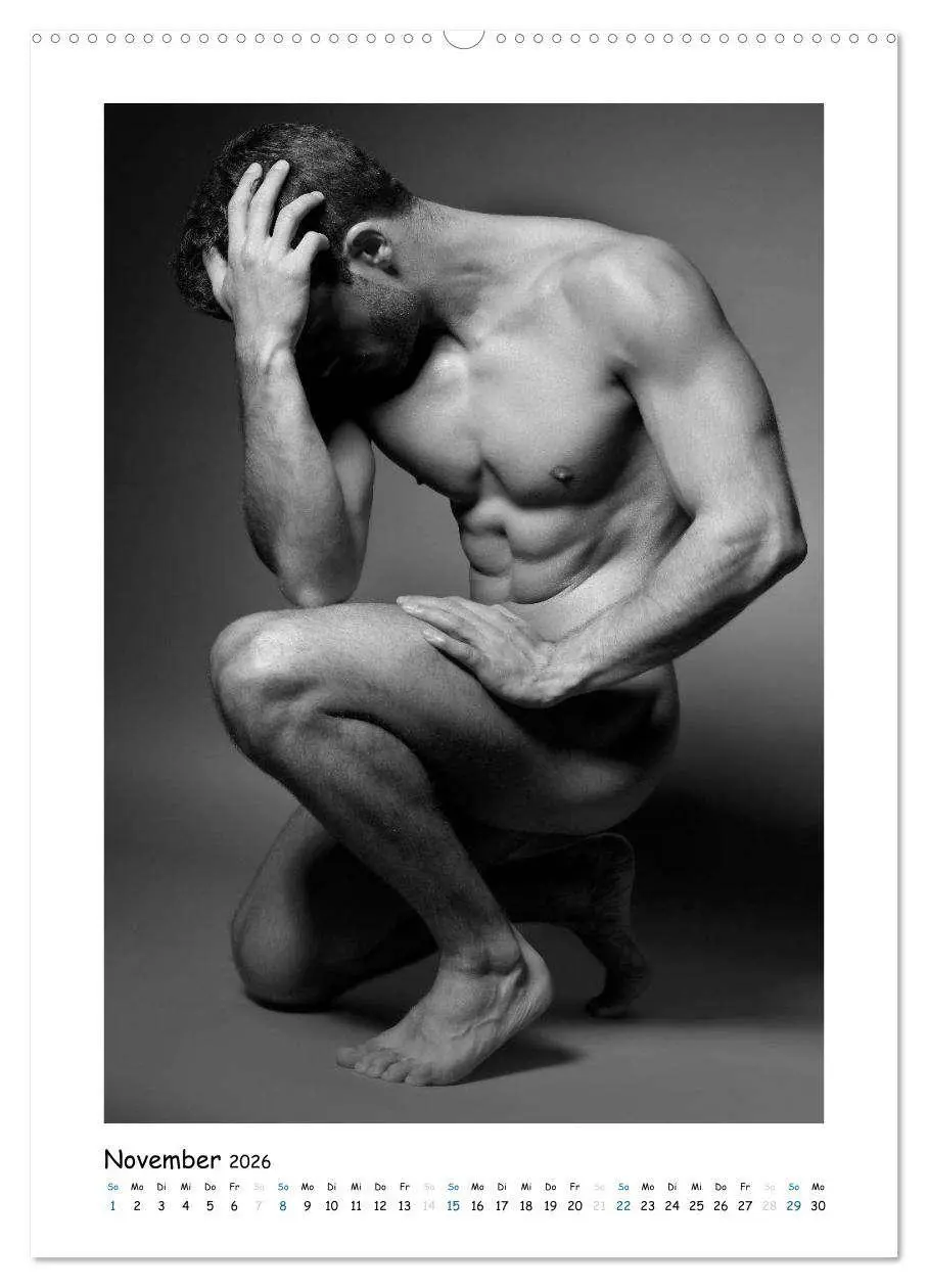 Bild: 9783516380675 | Männer... Skulptur (hochwertiger Premium Wandkalender 2026 DIN A2...