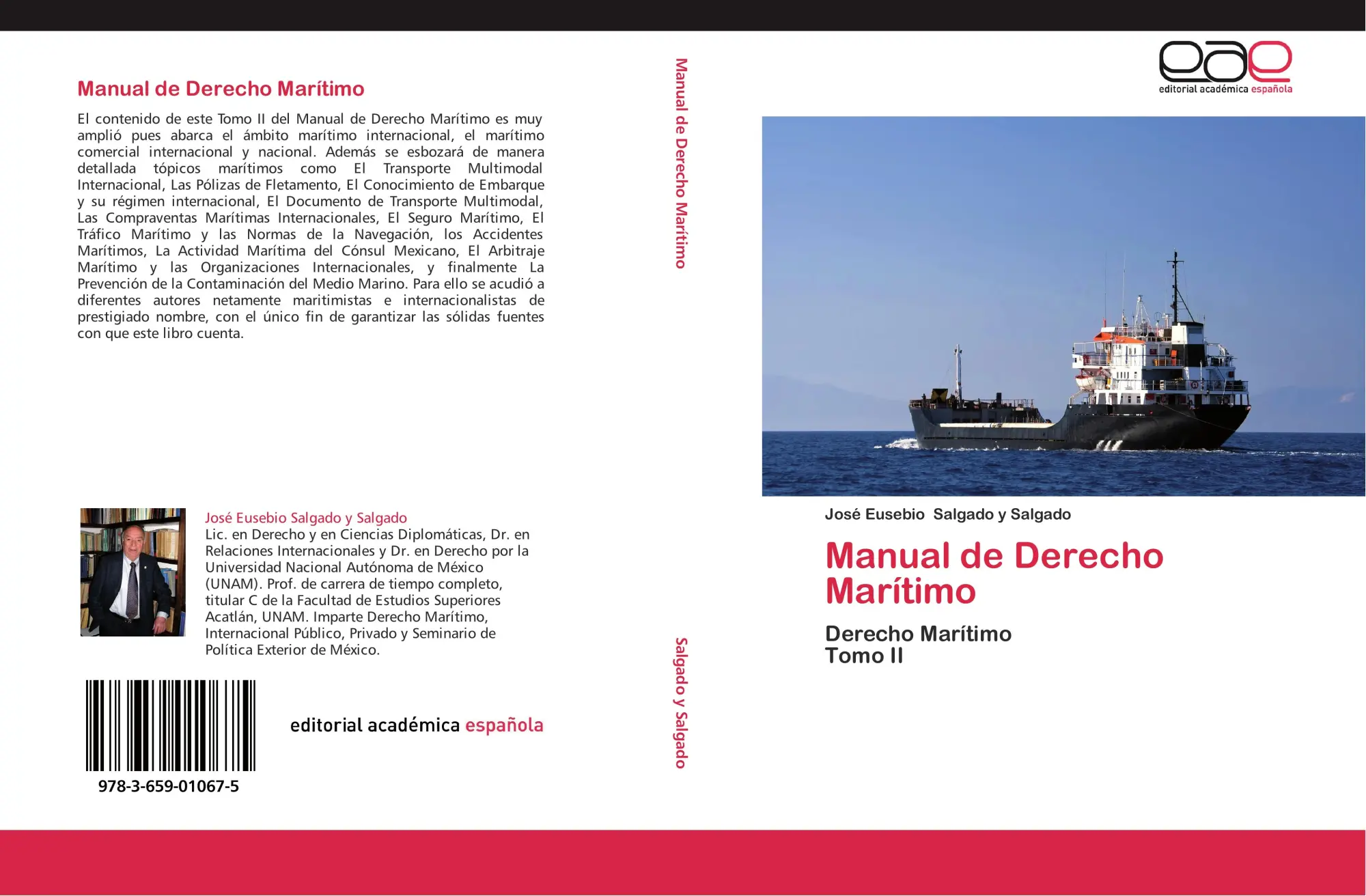 Cover: 9783659010675 | Manual de Derecho Marítimo | Derecho Marítimo Tomo II | Salgado | Buch
