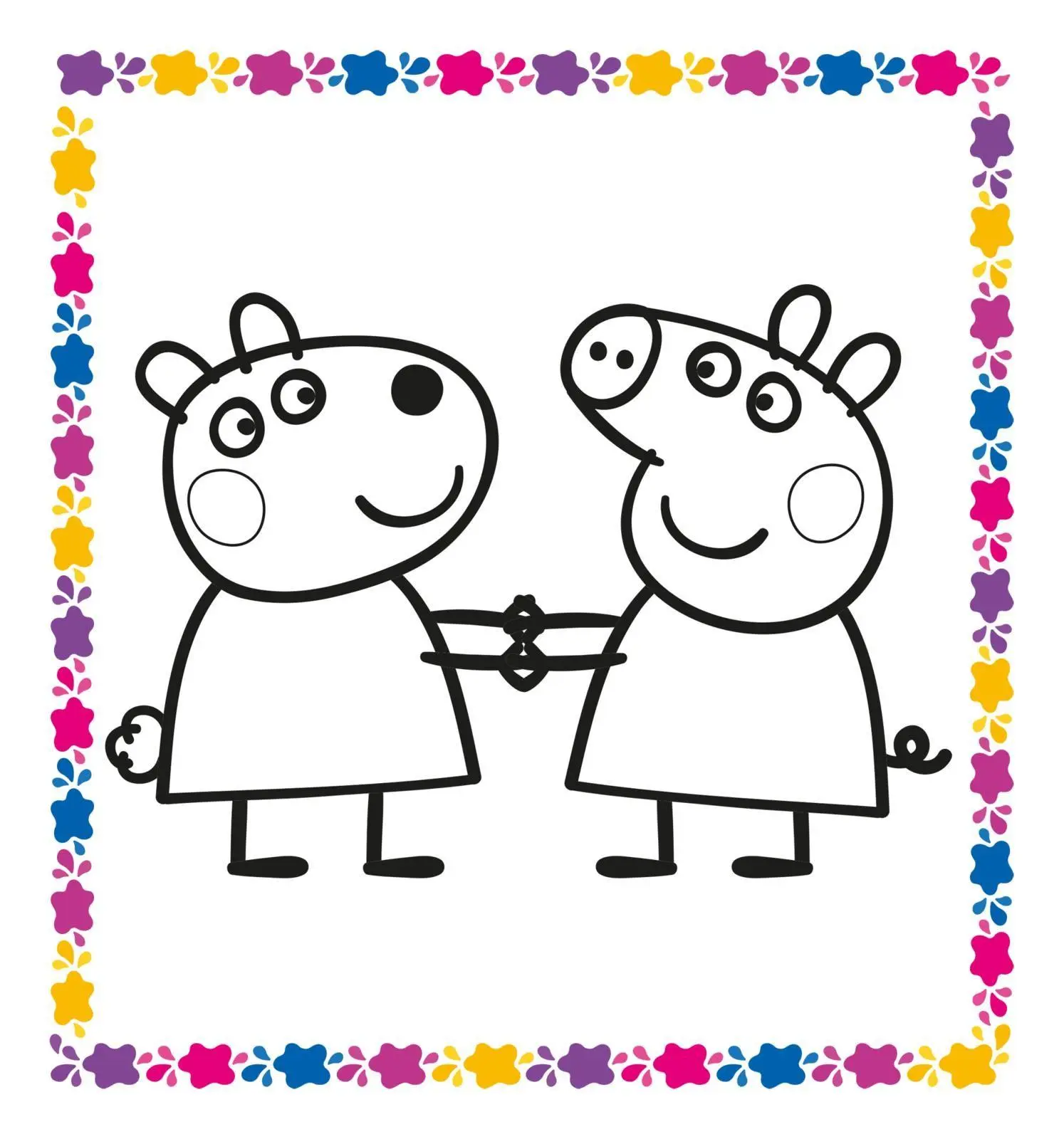 Bild: 9783845130675 | Peppa Wutz Ausmalbilder: Peppa Pig: Mein Mal- und Geschichtenbuch