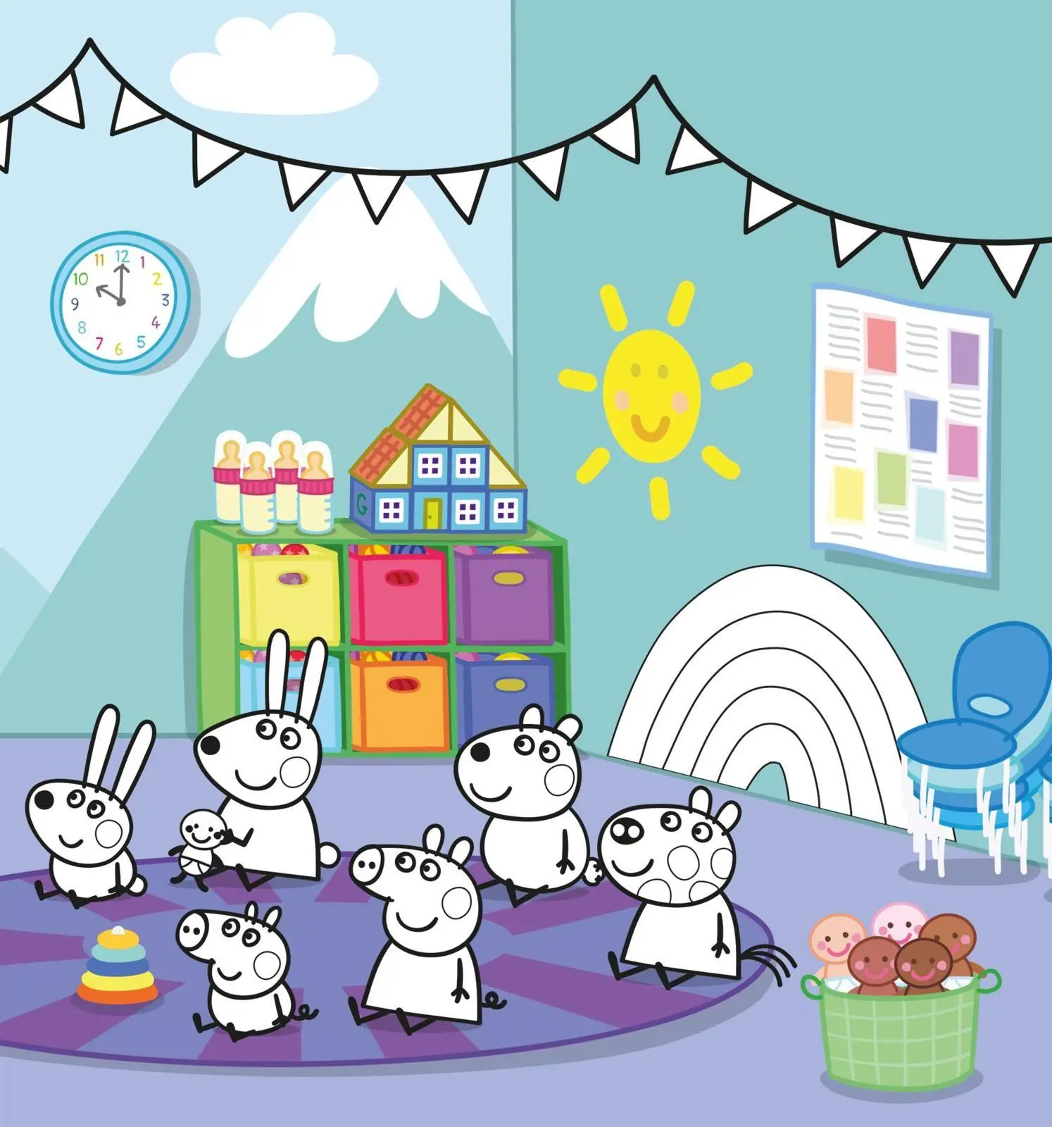 Bild: 9783845130675 | Peppa Wutz Ausmalbilder: Peppa Pig: Mein Mal- und Geschichtenbuch