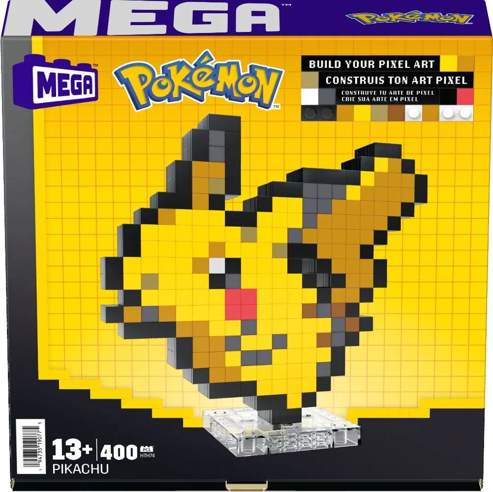 Cover: 194735190775 | MEGA Pokémon Pikachu Pixel Art | Karton | HTH74 | 2024 | Mattel