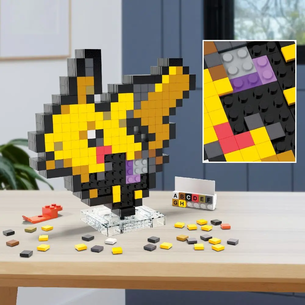 Bild: 194735190775 | MEGA Pokémon Pikachu Pixel Art | Karton | HTH74 | 2024 | Mattel