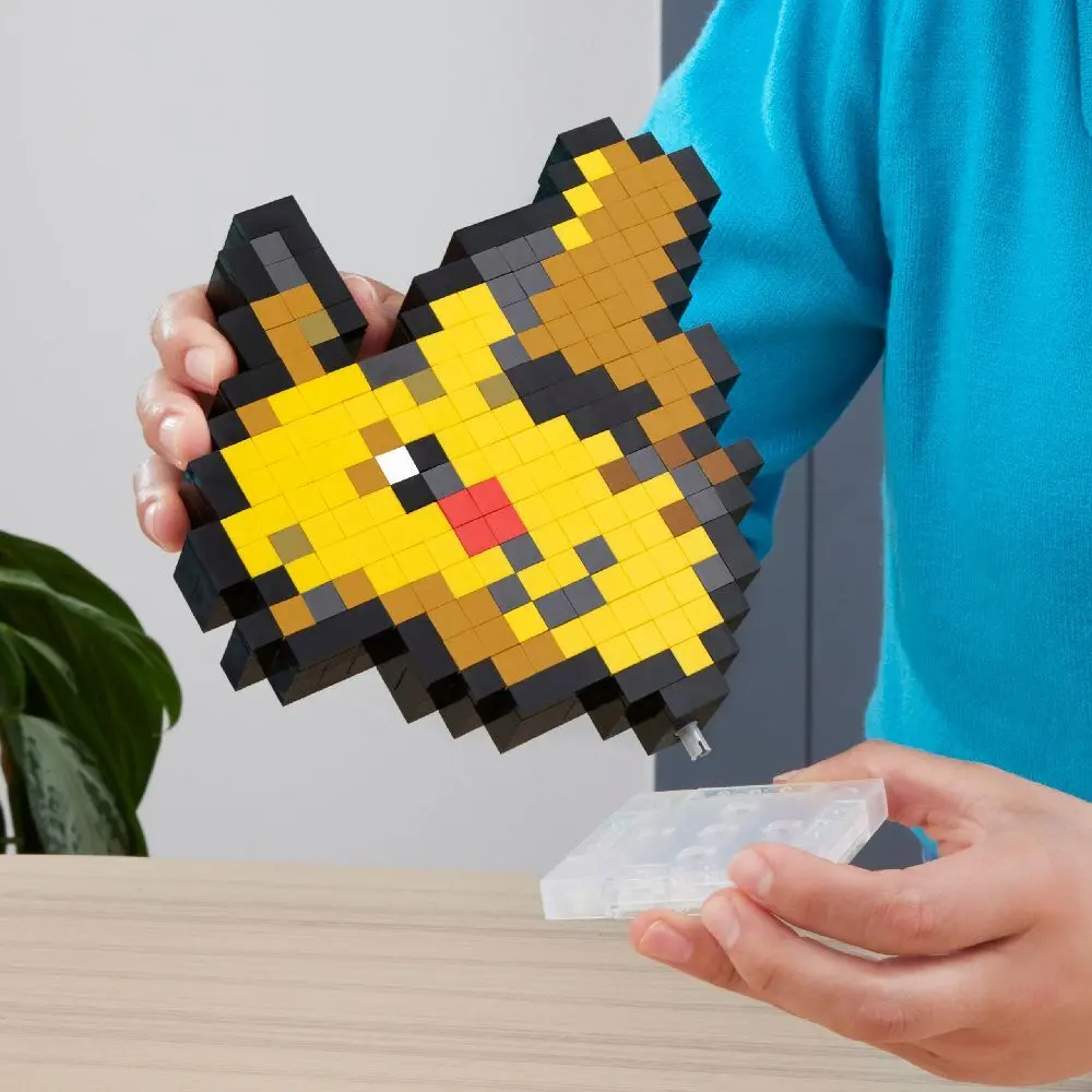 Bild: 194735190775 | MEGA Pokémon Pikachu Pixel Art | Karton | HTH74 | 2024 | Mattel
