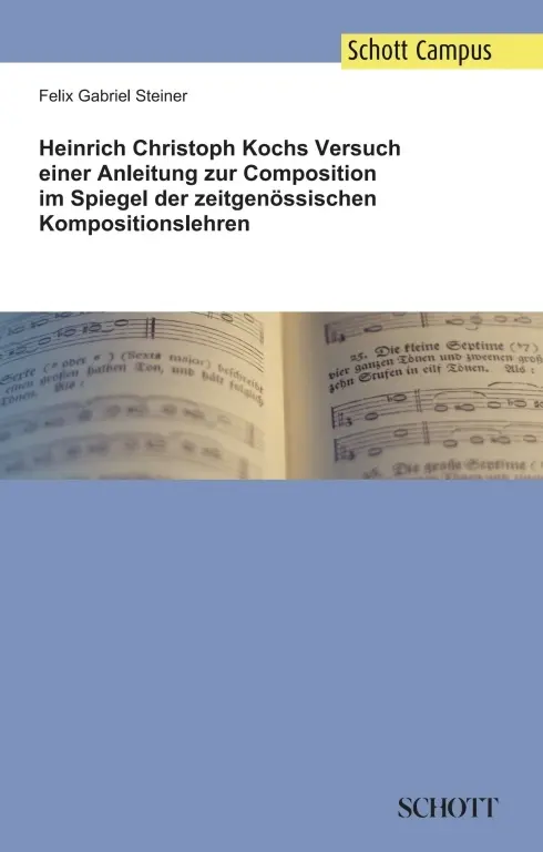 Cover: 9783959830775 | Heinrich Christoph Kochs Versuch einer Anleitung zur Composition im...