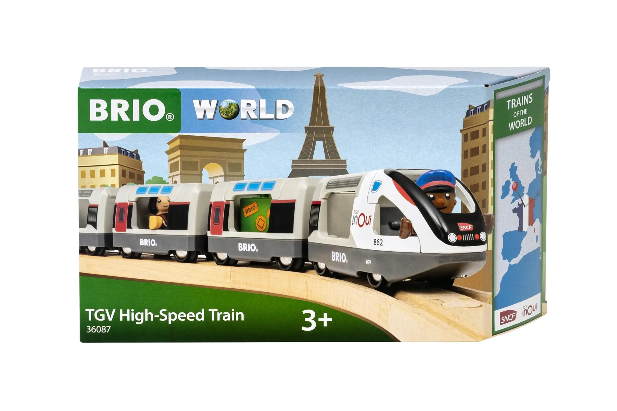 Cover: 7312350360875 | BRIO World - 36087 Trains of the World TGV Hochgeschwindigkeitszug...