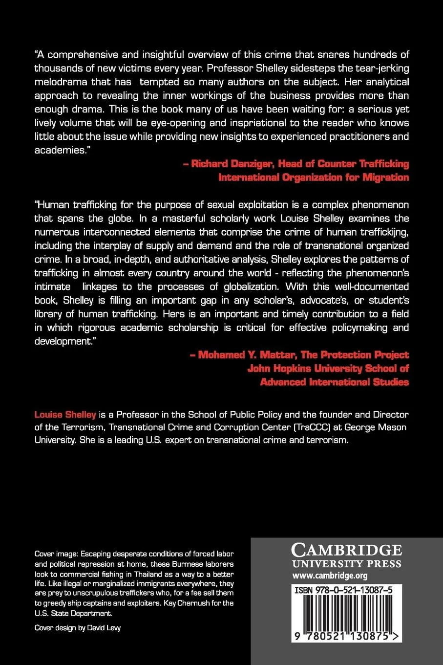 Rückseite: 9780521130875 | Human Trafficking | Louise Shelley | Taschenbuch | Englisch | 2010