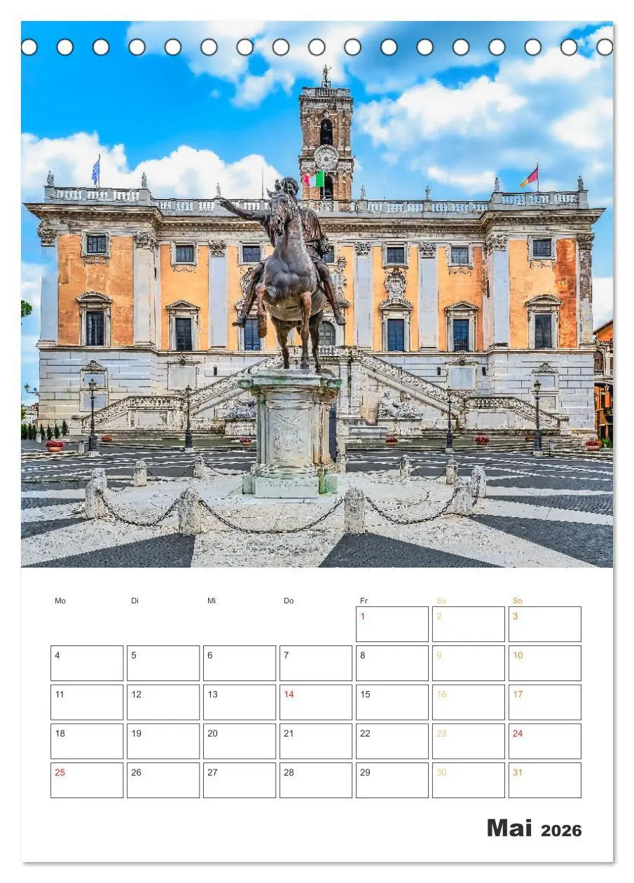 Bild: 9783516290875 | Rom - Kunst, Kultur und Geschichte (Tischkalender 2026 DIN A5...