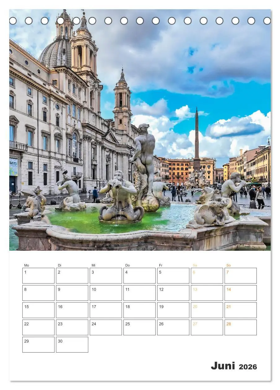 Bild: 9783516290875 | Rom - Kunst, Kultur und Geschichte (Tischkalender 2026 DIN A5...