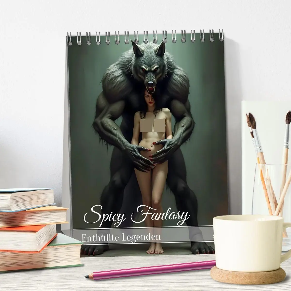 Bild: 9783516980875 | Spicy Fantasy - Enthüllte Legenden (Tischkalender 2027 DIN A5...