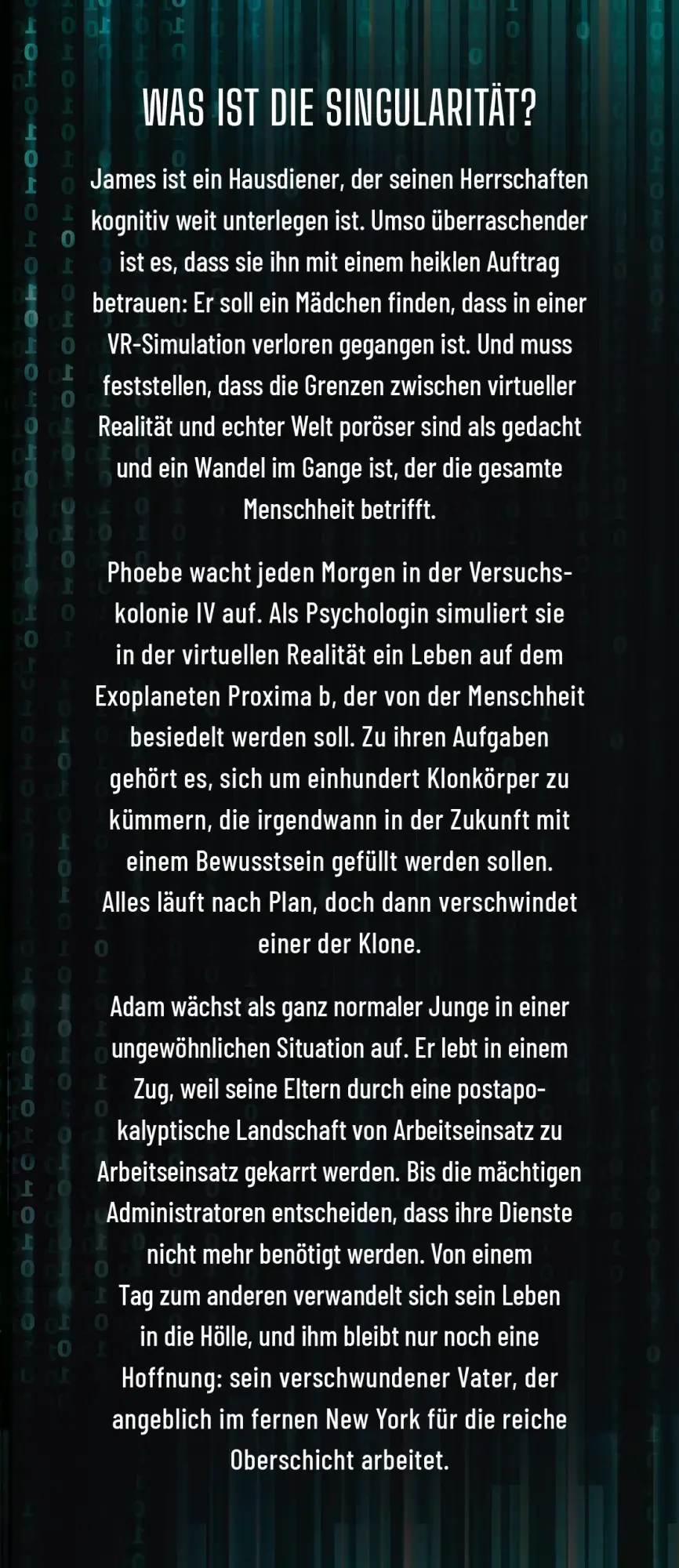 Bild: 9783596700875 | Singularity | Roman. Gewinner des Seraph 2022 | Joshua Tree | Buch
