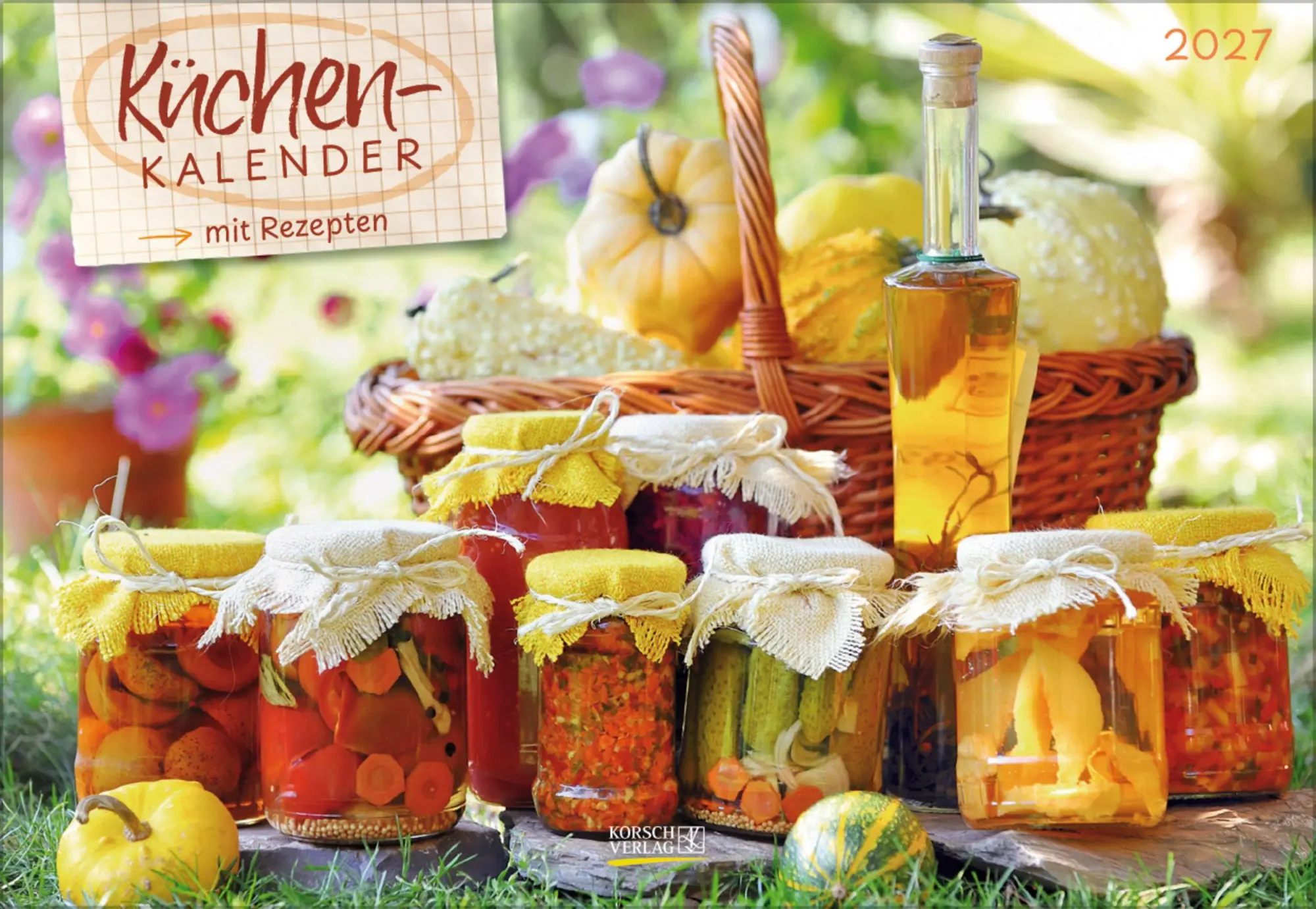 Cover: 9783819300875 | Küchenkalender 2027 | Verlag Korsch | Kalender | 13 S. | Deutsch