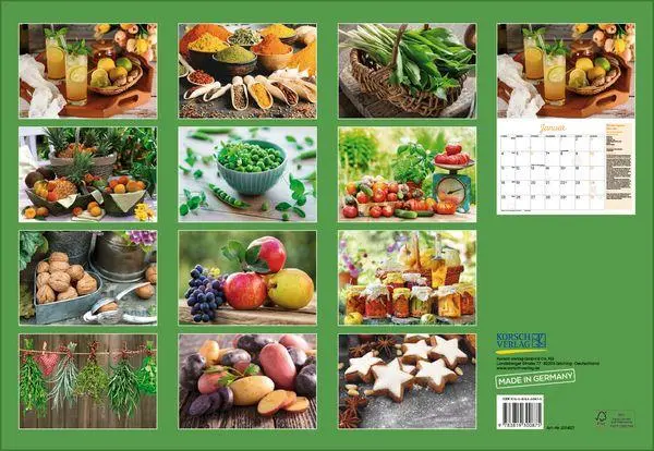 Bild: 9783819300875 | Küchenkalender 2027 | Verlag Korsch | Kalender | 13 S. | Deutsch
