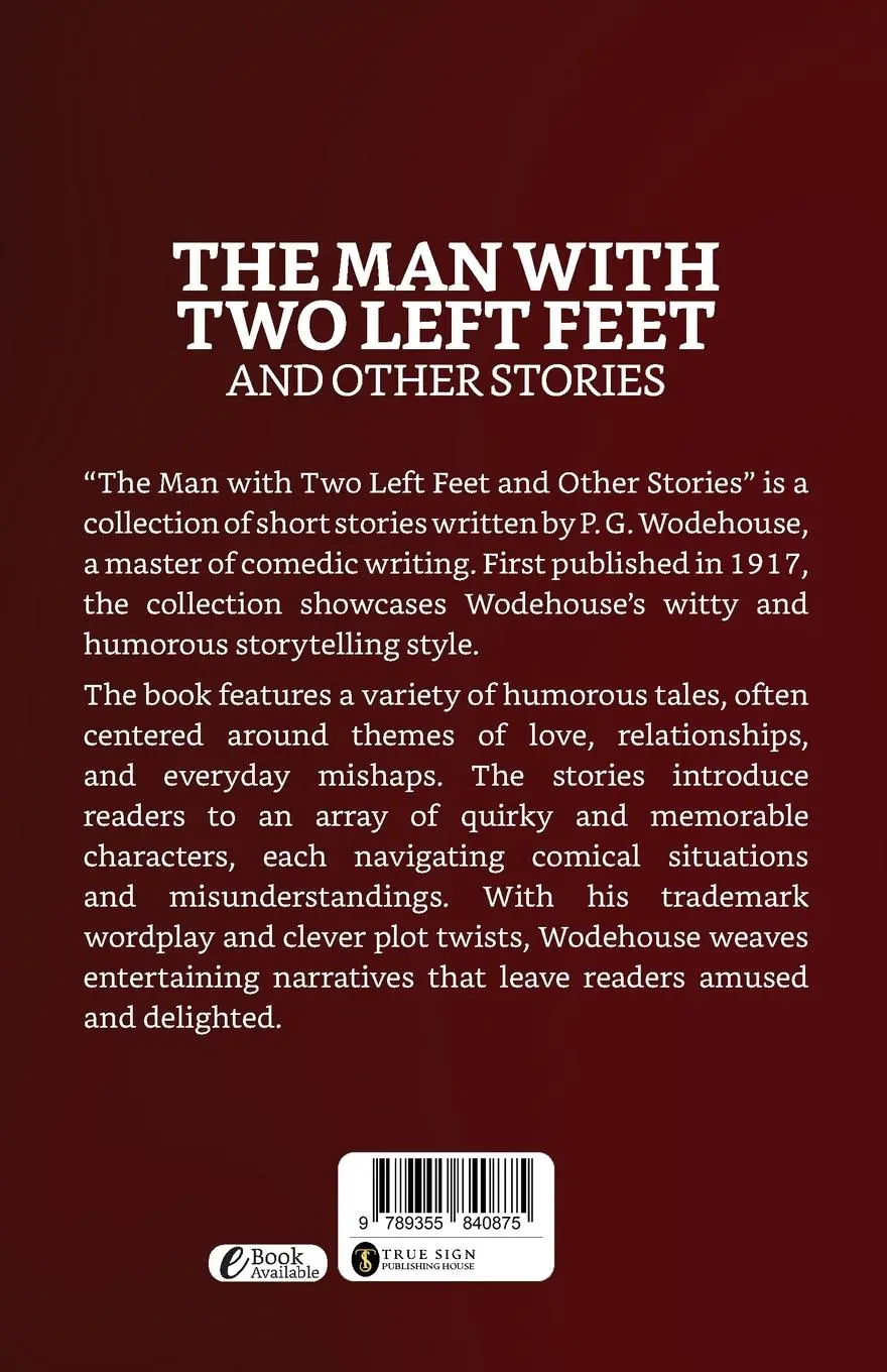Rückseite: 9789355840875 | The Man With Two Left Feet And Other Stories | P. G. Wodehouse | Buch