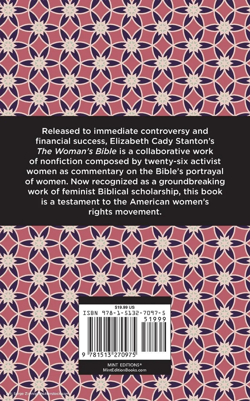 Rückseite: 9781513270975 | The Woman's Bible | Elizabeth Cady Stanton | Taschenbuch | Englisch
