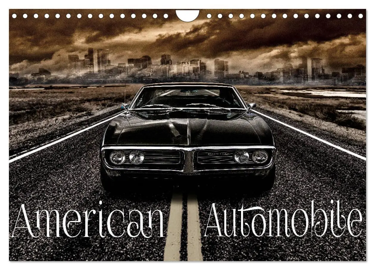 Cover: 9783457880975 | American Automobile (Wandkalender 2026 DIN A4 quer), CALVENDO...