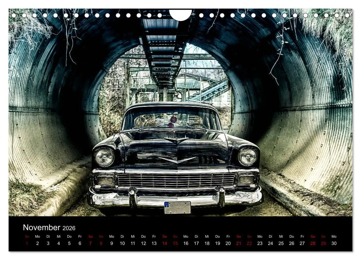 Bild: 9783457880975 | American Automobile (Wandkalender 2026 DIN A4 quer), CALVENDO...