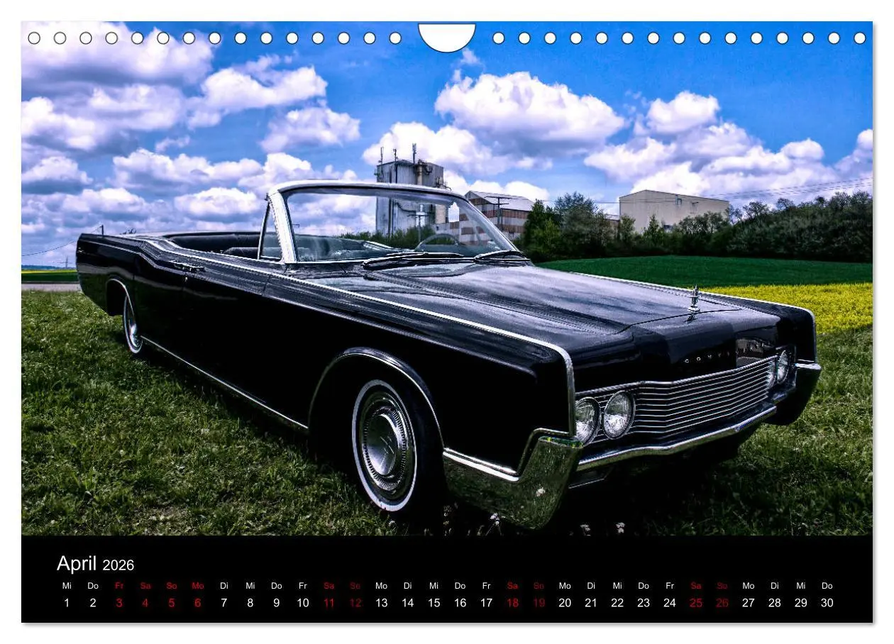 Bild: 9783457880975 | American Automobile (Wandkalender 2026 DIN A4 quer), CALVENDO...