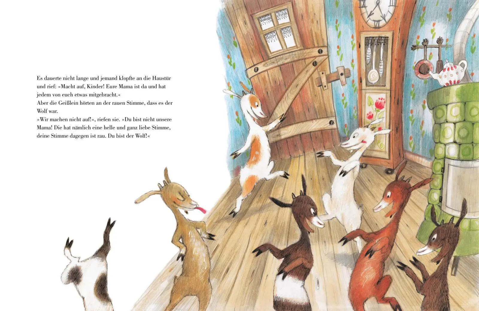 Bild: 9783480240975 | Brüder Grimm: Das große Märchen-Bilderbuch | Grimm Brüder | Buch