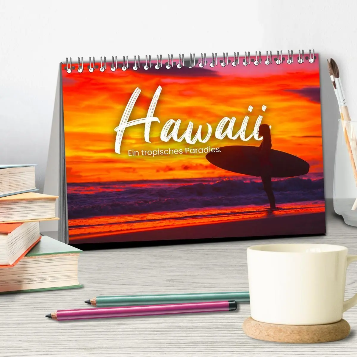 Bild: 9783569370975 | Hawaii - Ein tropisches Paradies. (Tischkalender 2027 DIN A5 quer),...