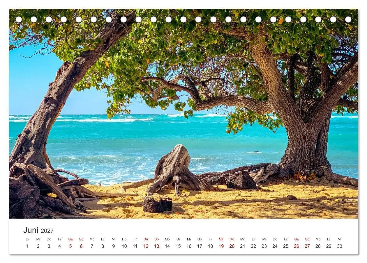 Bild: 9783569370975 | Hawaii - Ein tropisches Paradies. (Tischkalender 2027 DIN A5 quer),...