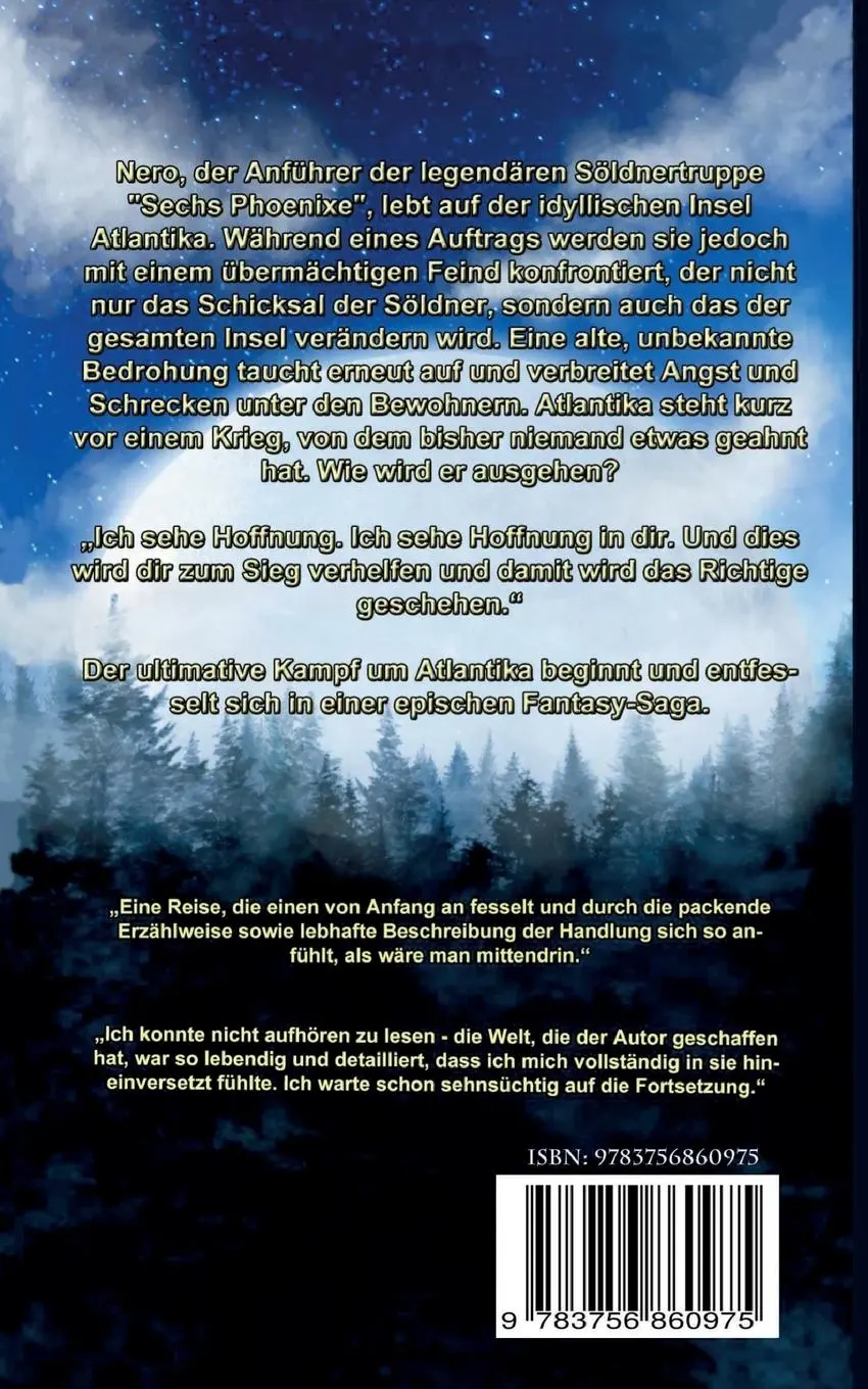 Rückseite: 9783756860975 | Atlantika | Schatten der Vergangenheit | Florian Rösch | Taschenbuch