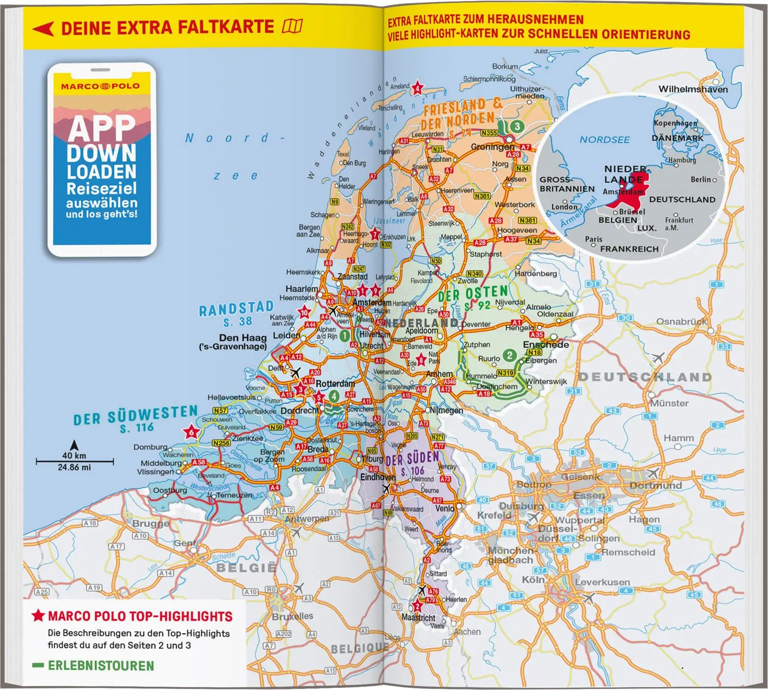 Bild: 9783829740975 | MARCO POLO Reiseführer Niederlande | Britta Behrendt (u. a.) | Buch