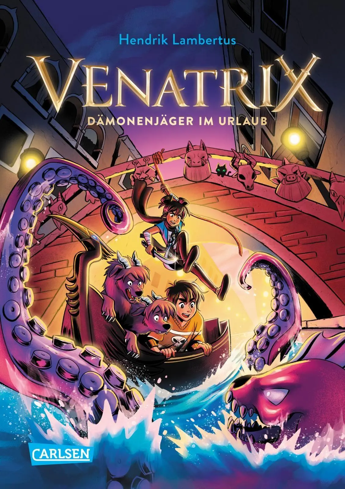 Cover: 9783551651075 | Venatrix 2: Dämonenjäger im Urlaub | Hendrik Lambertus | Buch | 240 S.