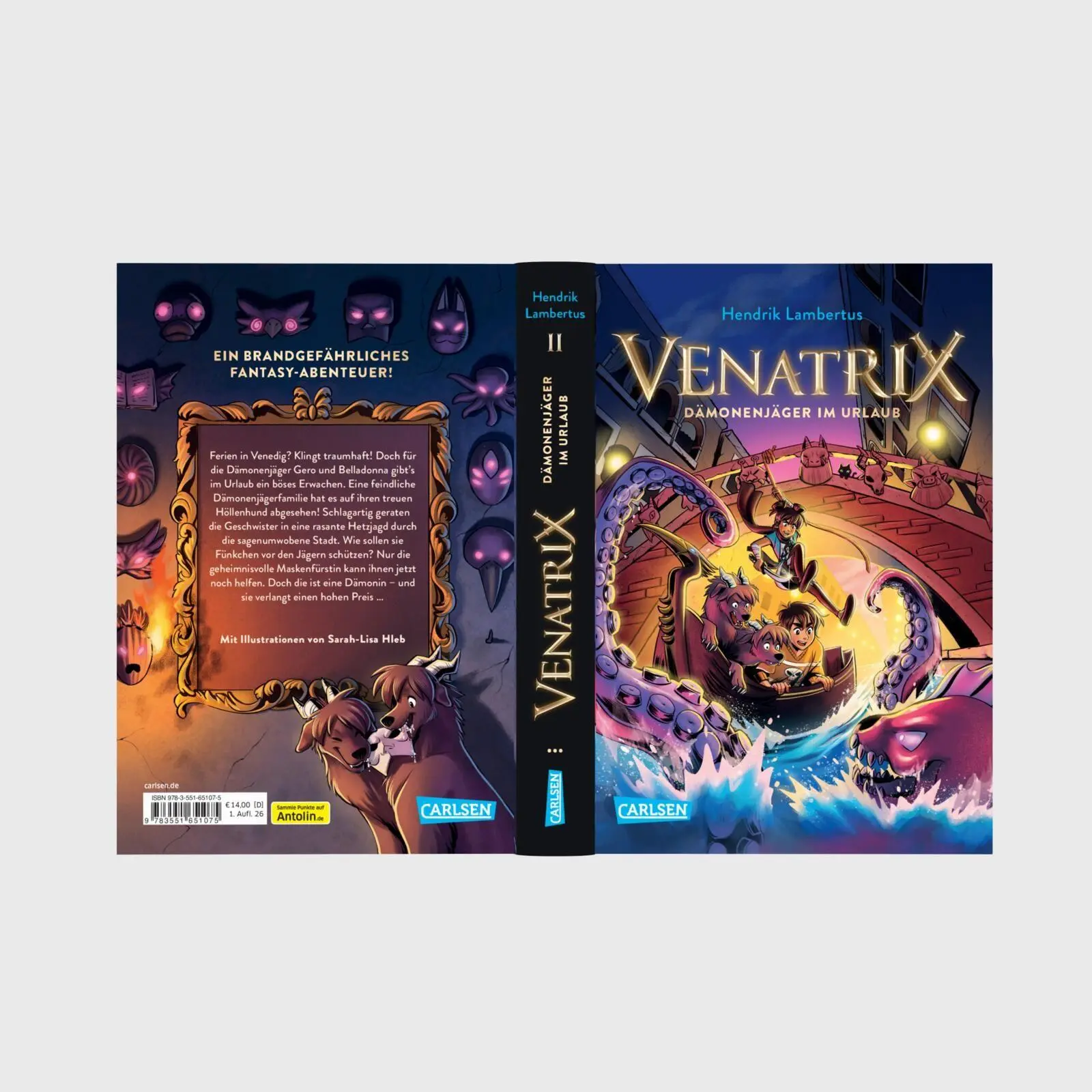 Bild: 9783551651075 | Venatrix 2: Dämonenjäger im Urlaub | Hendrik Lambertus | Buch | 240 S.