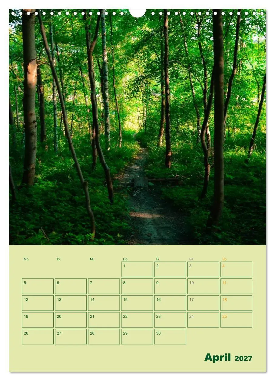 Bild: 9783594081075 | Wald- und Wiesenkalender 2027 Planer (Wandkalender 2027 DIN A3...