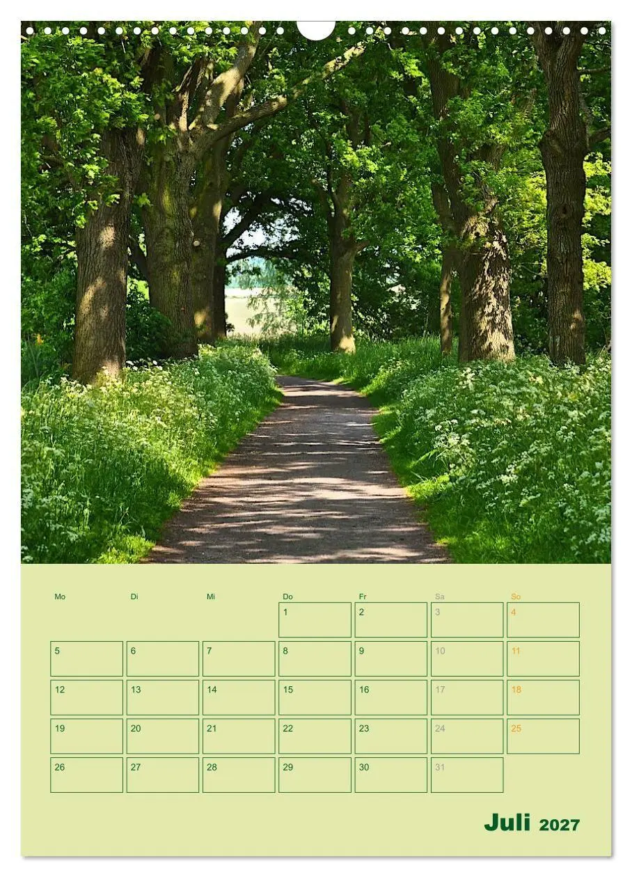 Bild: 9783594081075 | Wald- und Wiesenkalender 2027 Planer (Wandkalender 2027 DIN A3...