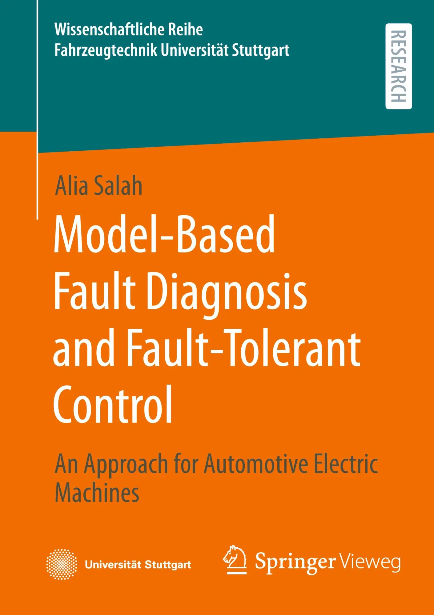 Cover: 9783658501075 | Model-Based Fault Diagnosis and Fault-Tolerant Control | Alia Salah
