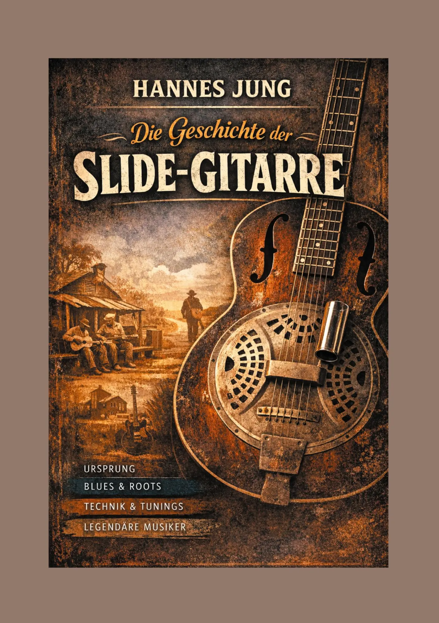 Cover: 9783695751075 | Die Geschichte der Slide-Gitarre | Hannes Jung | Taschenbuch | 122 S.