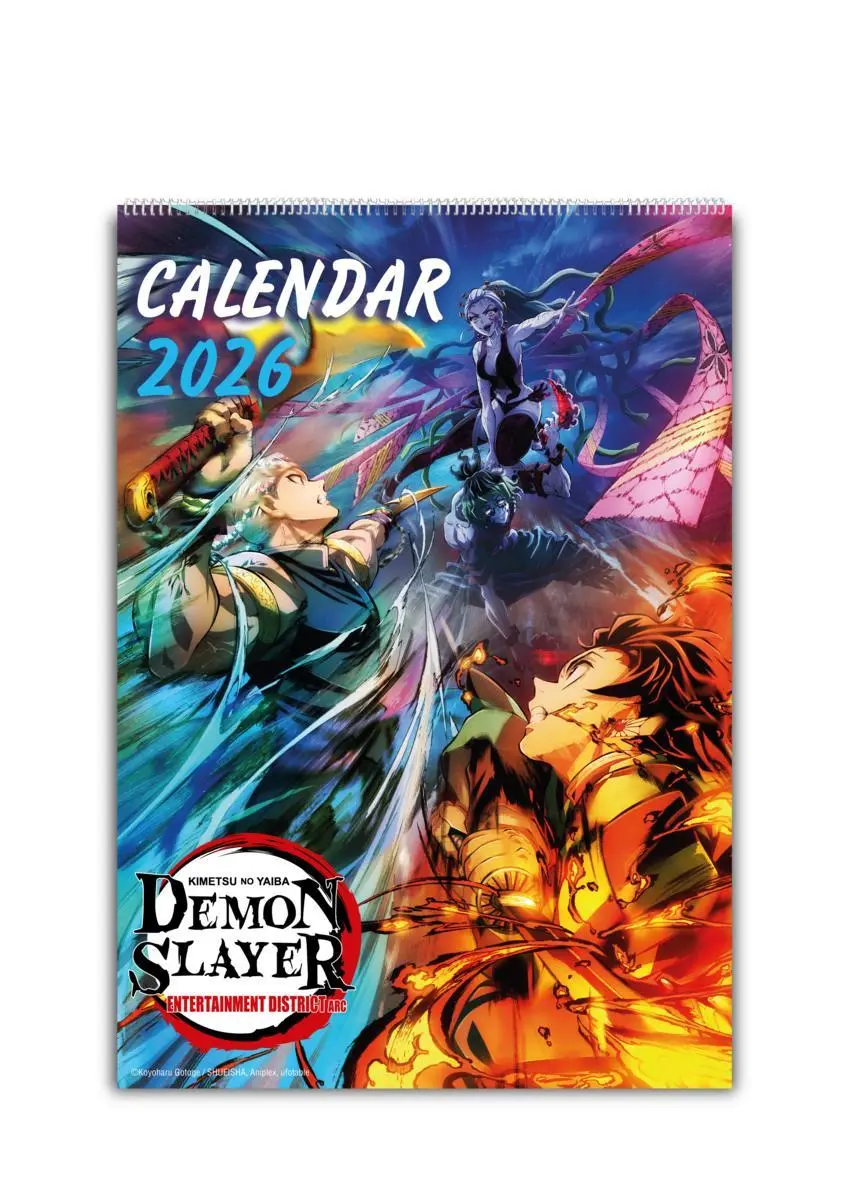 Cover: 4262441491175 | Wandkalender - Demon Slayer - 2026 | Kalender | Deutsch | 2026