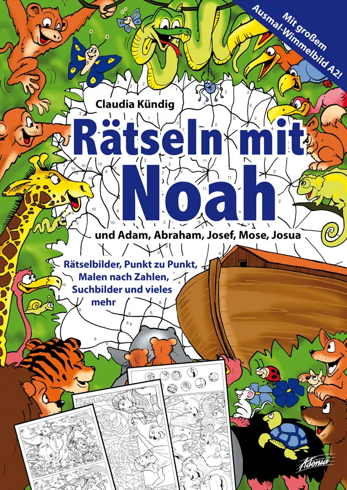 Cover: 9783037831175 | Rätseln mit Noah | Claudia Kündig | Buch | Buch | Deutsch | 2016