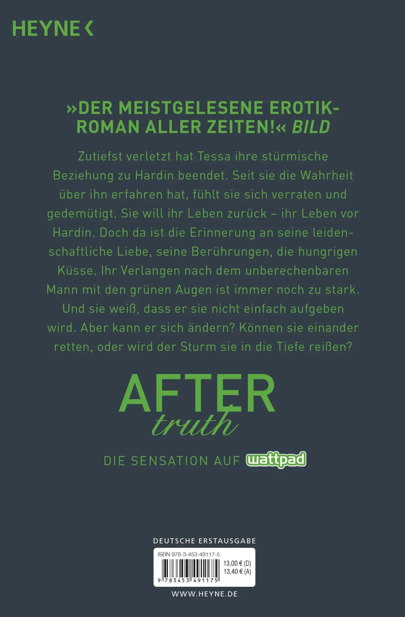 Bild: 9783453491175 | After truth | Roman | Anna Todd | Taschenbuch | After | 767 S. | 2015