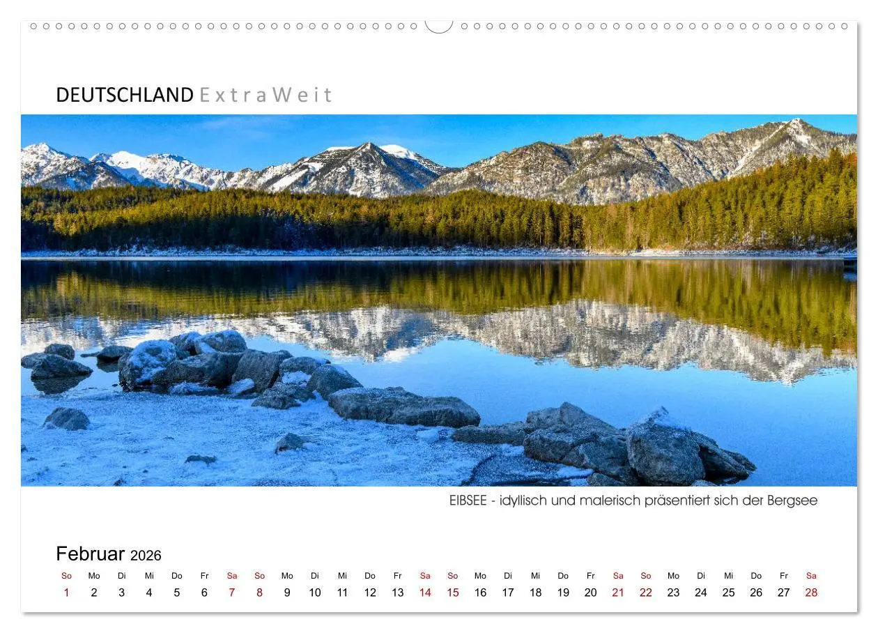 Bild: 9783457691175 | Weißblaue Impressionen vom Eibsee (hochwertiger Premium...