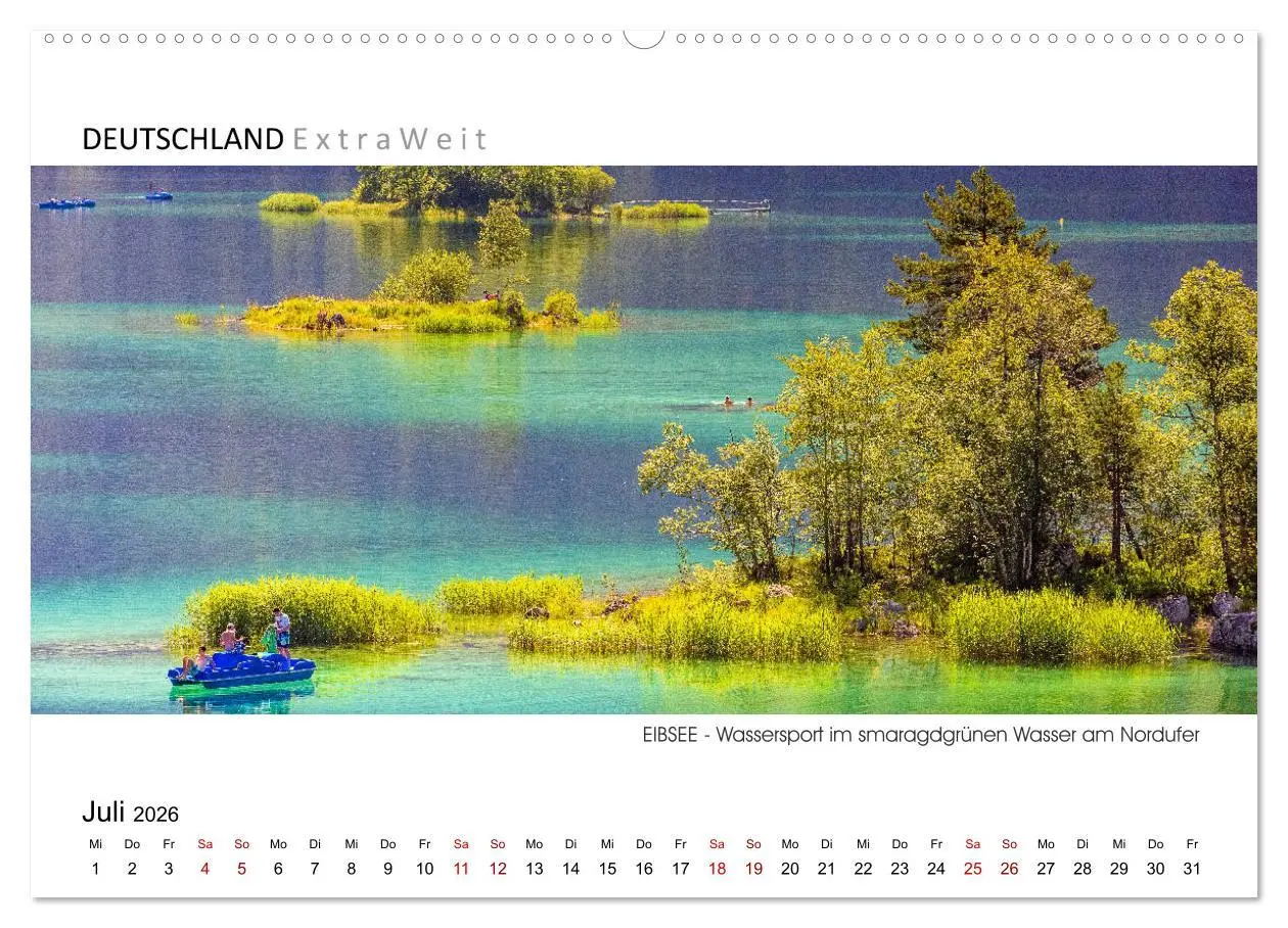 Bild: 9783457691175 | Weißblaue Impressionen vom Eibsee (hochwertiger Premium...