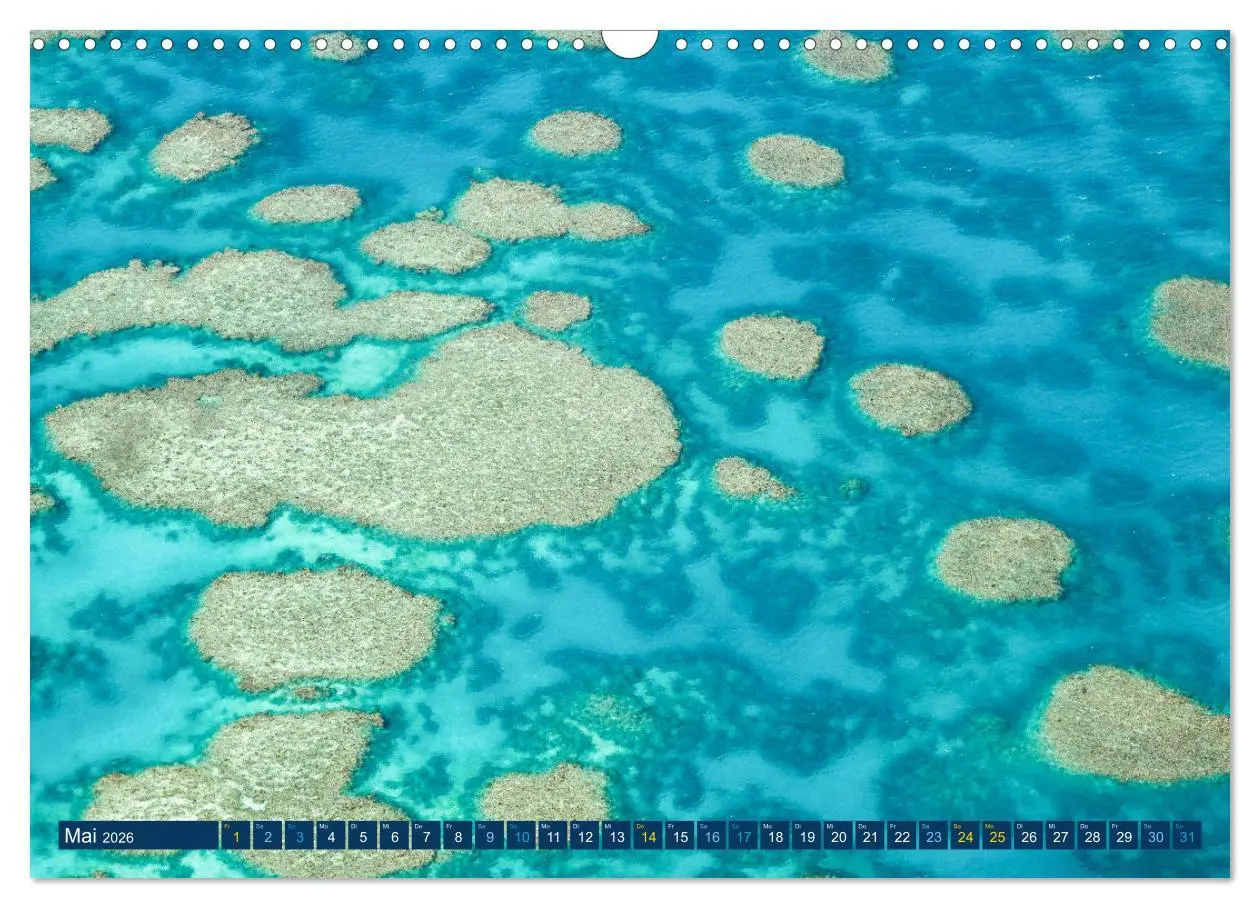 Bild: 9783457761175 | Great Barrier Reef und die Whitsundays (Wandkalender 2026 DIN A3...