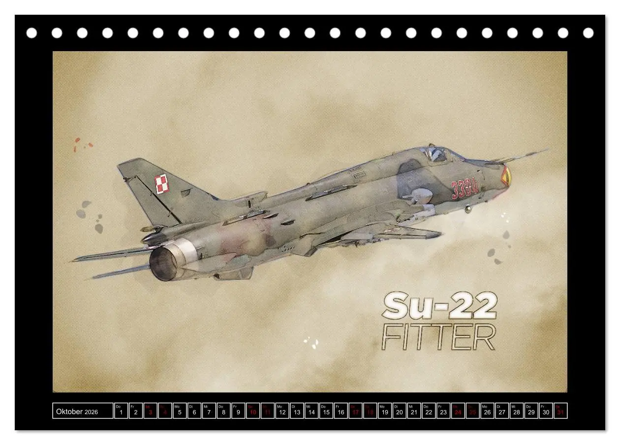 Bild: 9783457831175 | Aero Action Art - Luftfahrt Kunst (Tischkalender 2026 DIN A5 quer),...