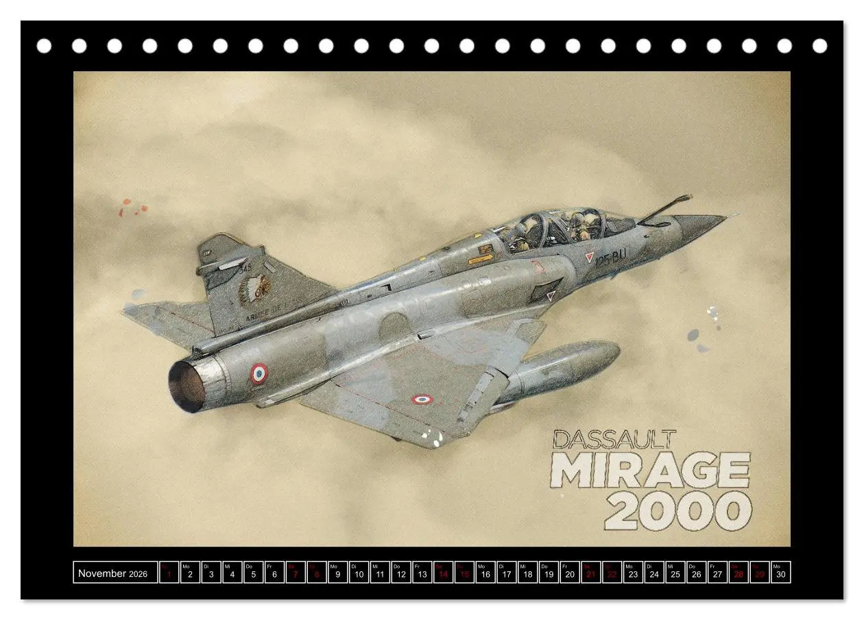Bild: 9783457831175 | Aero Action Art - Luftfahrt Kunst (Tischkalender 2026 DIN A5 quer),...