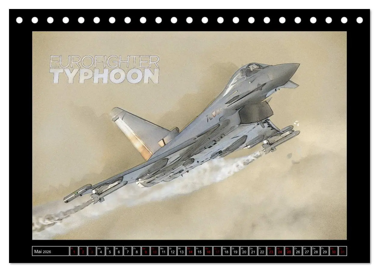 Bild: 9783457831175 | Aero Action Art - Luftfahrt Kunst (Tischkalender 2026 DIN A5 quer),...