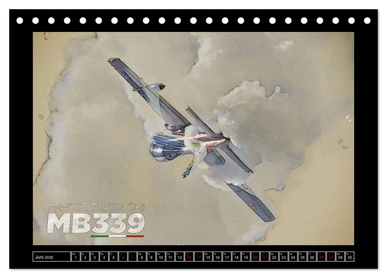 Bild: 9783457831175 | Aero Action Art - Luftfahrt Kunst (Tischkalender 2026 DIN A5 quer),...
