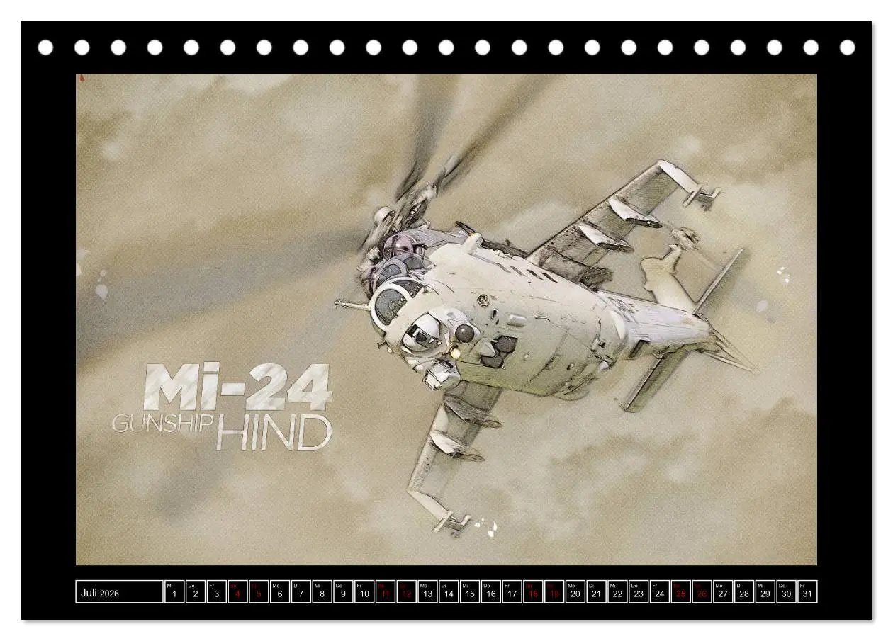 Bild: 9783457831175 | Aero Action Art - Luftfahrt Kunst (Tischkalender 2026 DIN A5 quer),...