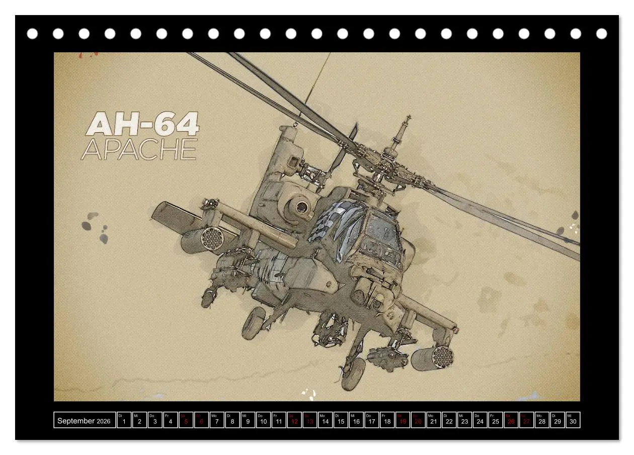 Bild: 9783457831175 | Aero Action Art - Luftfahrt Kunst (Tischkalender 2026 DIN A5 quer),...