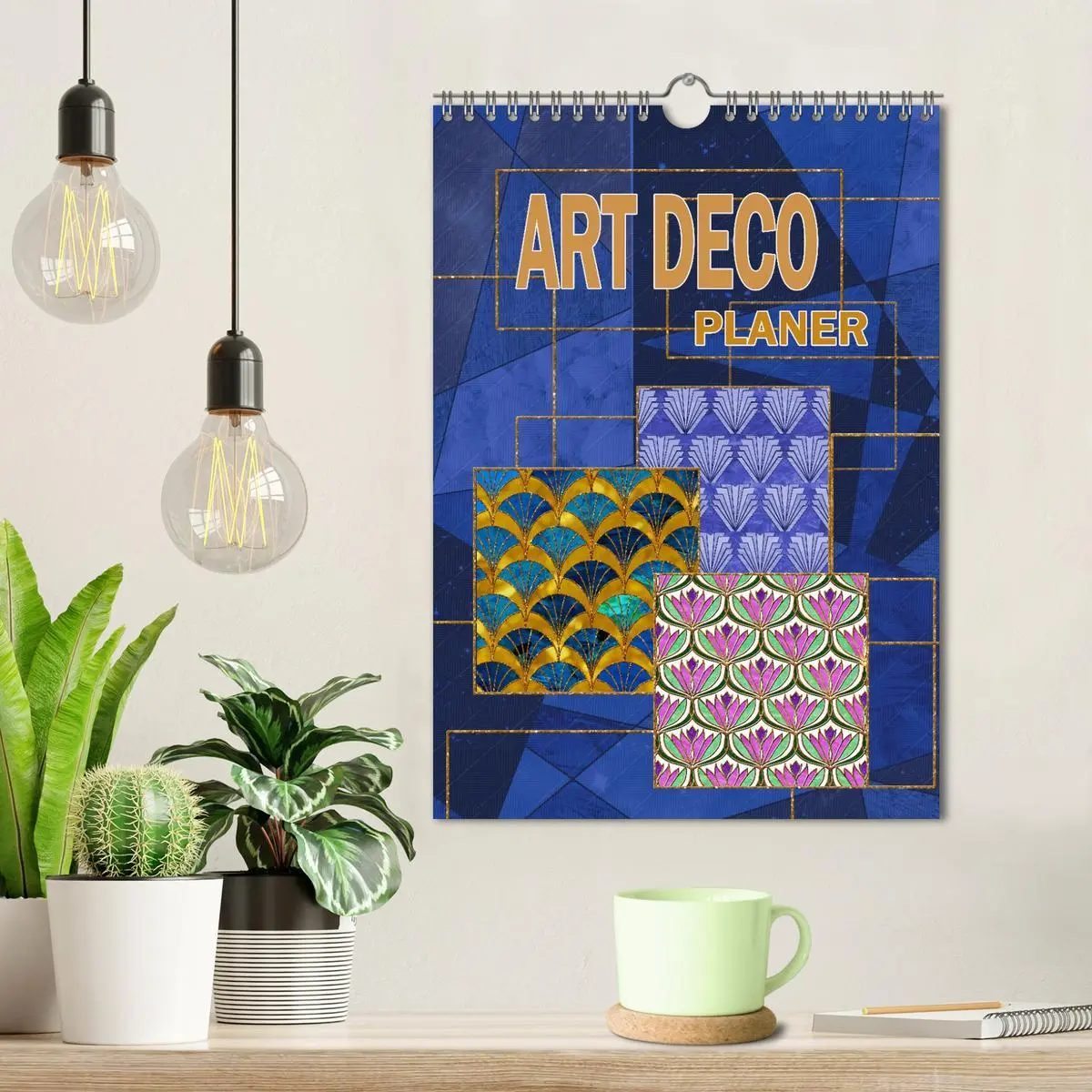 Bild: 9783516301175 | Art Deco Planer (Wandkalender 2026 DIN A4 hoch), CALVENDO...